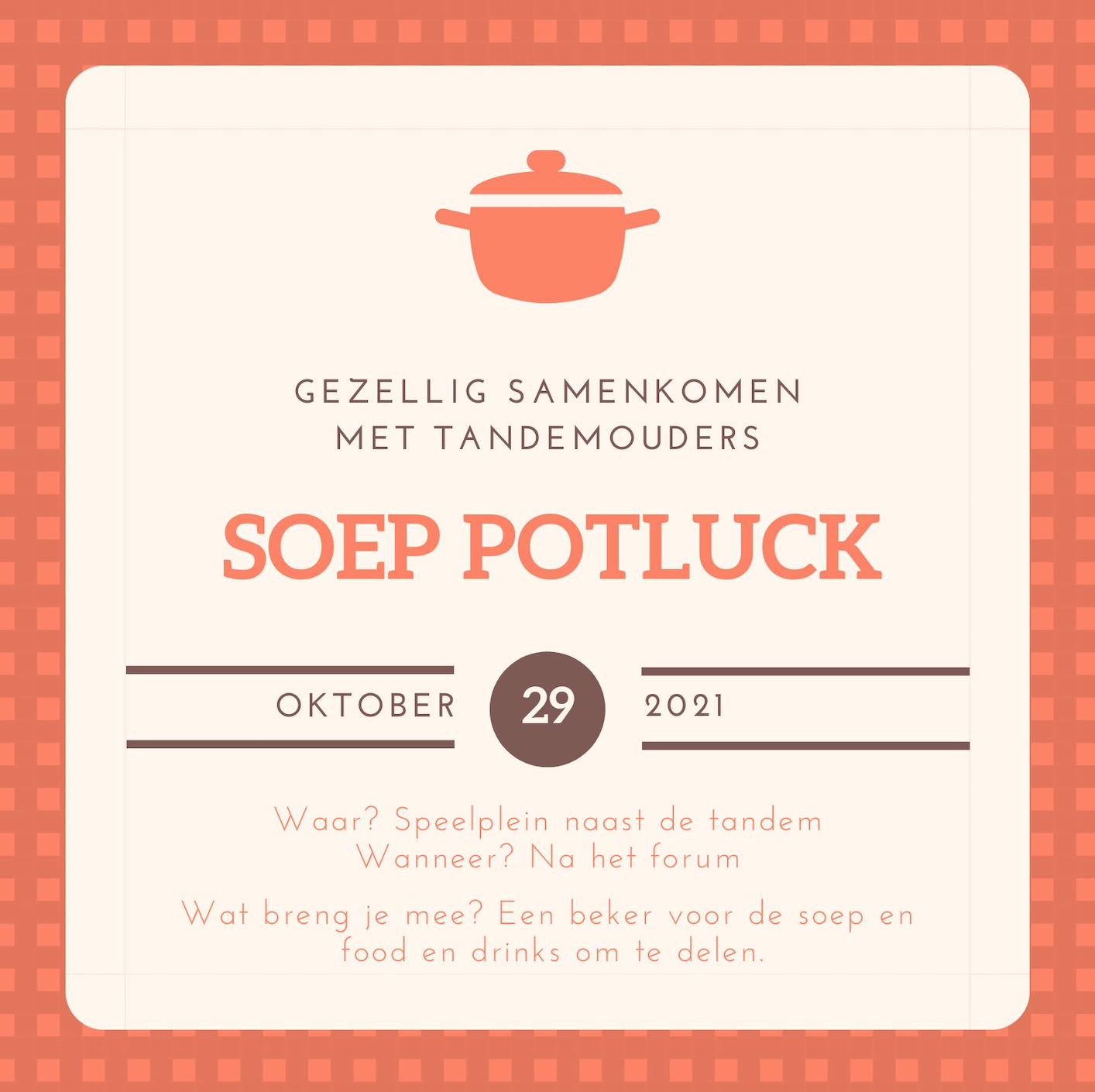 Soep potluck Soep potluck