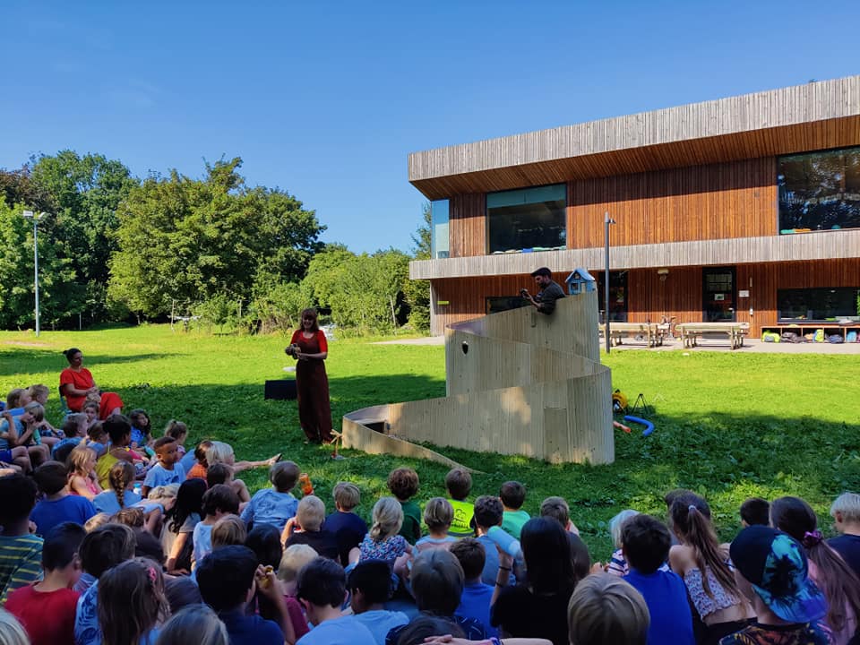 Theater op school - Wie Walvis: Onder de grond